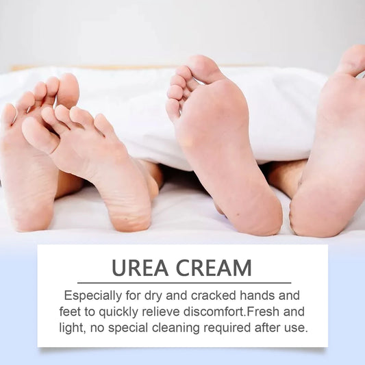 60% Urea Feet Cream Extreme Dry Cracked Rough Thick Dead Skin 2% Salicylic Acid Soften Exfoliate Moisturizer Smooth Nourish Hand