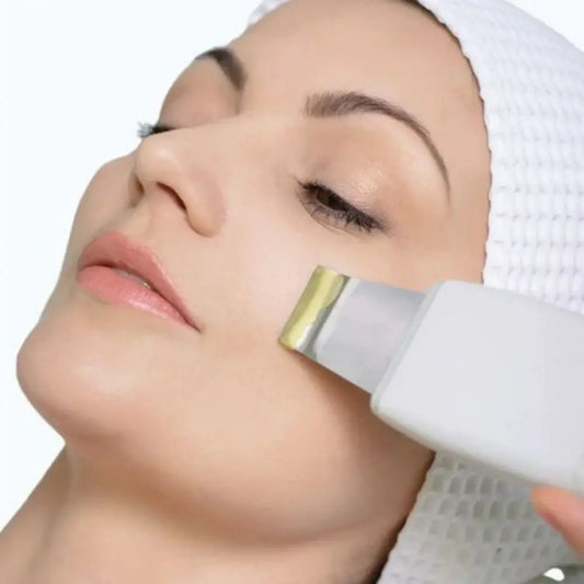 Skin Scrubber Deep Vibrate Facial Cleaner Shovel Spatula Not Ultrasonic Face Scrubber Peeling Blackhead Remover Facial Ma ssager