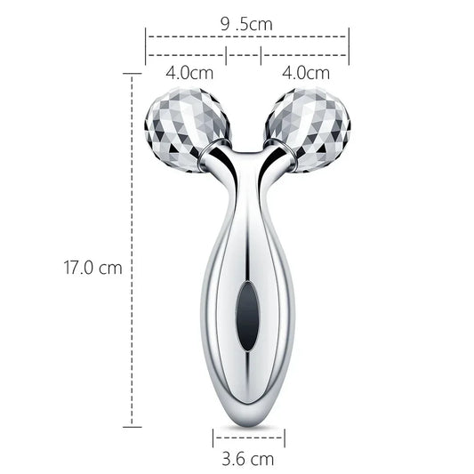 3D Roller Massager Face Massage Y Shape 360 Rotate Thin Face Body Home Shaping Relaxation Lifting Wrinkle Remover Facial Massage
